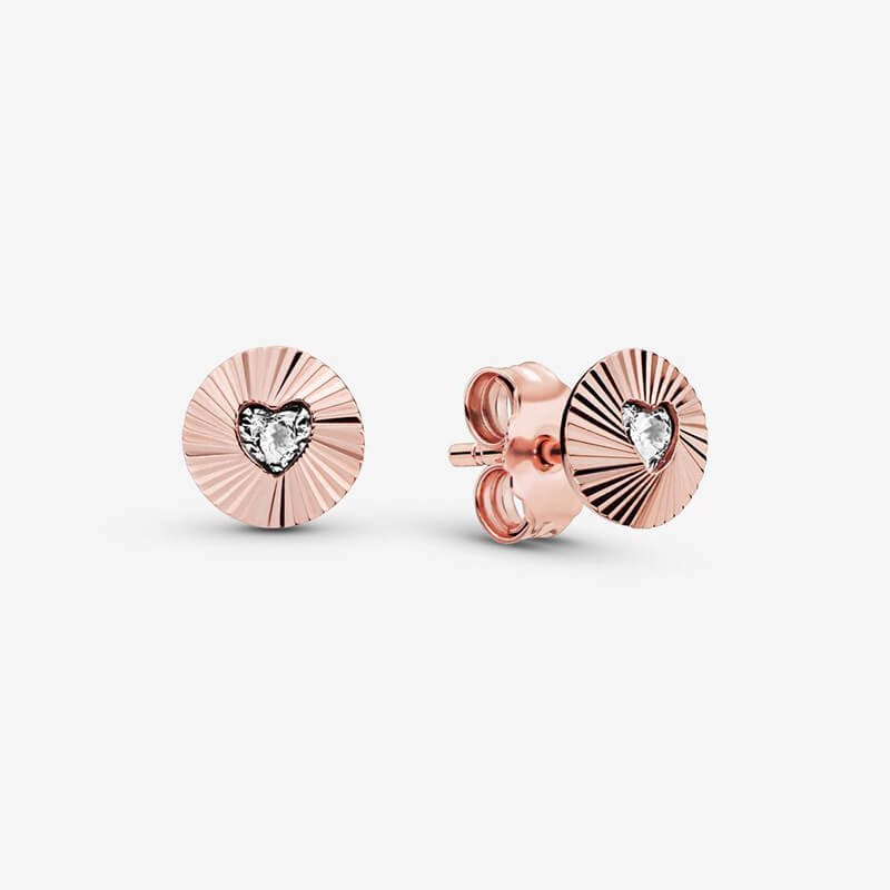 Circle of Light Heart Earrings Circle of Light Heart Earrings