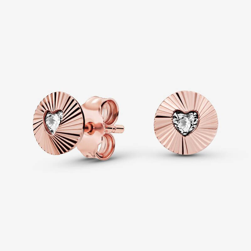 Circle of Light Heart Earrings Circle of Light Heart Earrings