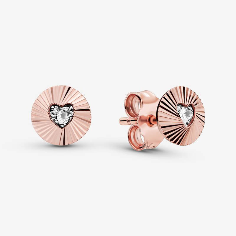 Circle of Light Heart Earrings Circle of Light Heart Earrings