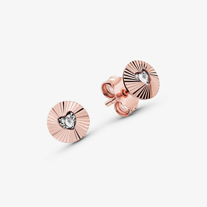 Circle of Light Heart Earrings Circle of Light Heart Earrings