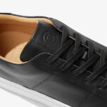 Black mesh sock sneakers