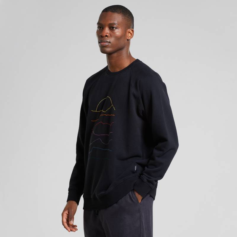 Black Stripes Stone Sweatshirt Black Stripes Stone Sweatshirt
