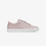 Lace-up sneakers with pink details