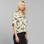 Odense Blouse Butterfly White