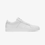 Sneakers with beige stripes