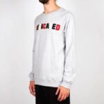 White Printed Sweatshirt